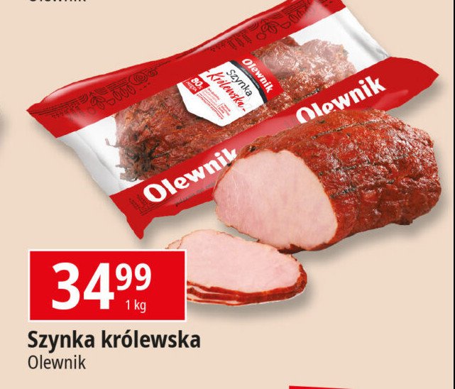 Szynka królewska Olewnik promocja