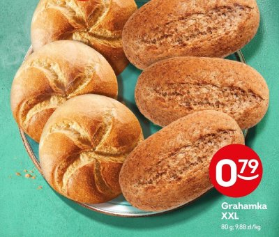 Bułka Grahamka XXL promocja w Żabka
