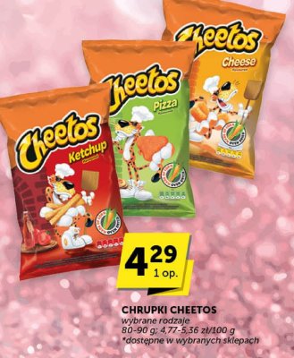 Chipsy Cheetos Ketchup promocja w Groszek