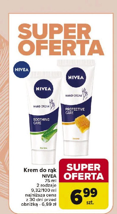 Krem do rąk refreshing care aloe vera Nivea promocja