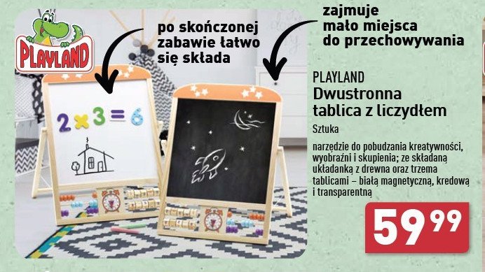 Tablica z liczydłem Playland promocja