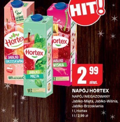 Napój Hortex Jabłko-Wiśnia promocja w Chorten