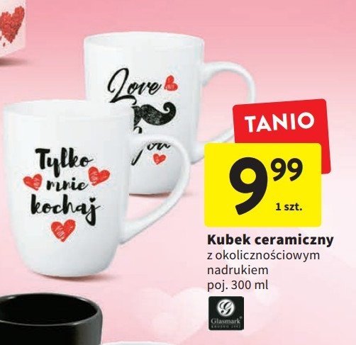 Kubek rita 300 ml walentynki Glasmark promocja