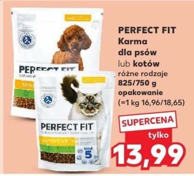 Karma dla kotów PERFECT FIT różne rodzaje promocja w Kaufland