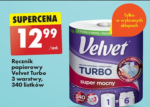 Recznik papierowy Velvet jumbito promocja