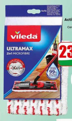 Wkład do mopa Vileda Ultramax promocja w Dino