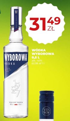Wódka Wyborowa 0,5 L promocja w Duży Ben