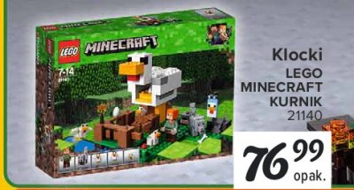 Klocki 21140 Lego minecraft promocja