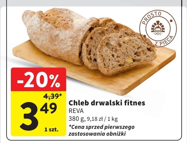 Chleb drwalski fitness Reva promocja