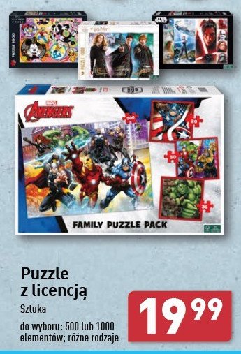 Puzzle avengers promocja