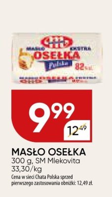 Masło osełka SM Mlekovita promocja w Chata Polska