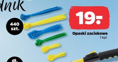 Opaski zaciskowe promocja w Netto
