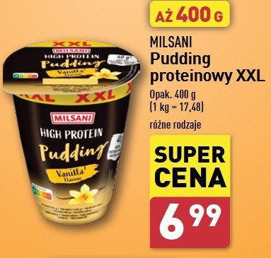 Puddling waniliowy MILSANI HIGH PROTEIN promocja