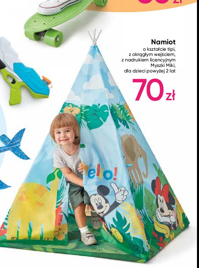 Namiot dla dzieci myszka miki promocja