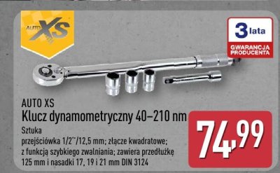 Klucz dynamometryczny 40-210 nm promocja w Aldi