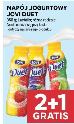 Napój jogurtowy Jovi Duet promocja w Stokrotka