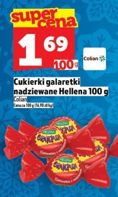 Cukierki galaretki nadziewane Hellena 100g promocja w TOPAZ