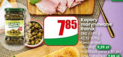 Kapary marynowane Rolnik promocja w Dino