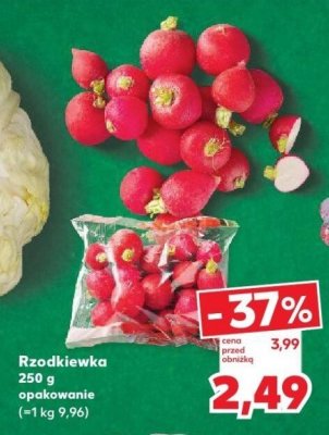 Warzywo Rzodkiewka 250 g opakowanie promocja w Kaufland