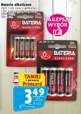 Baterie alkaliczne promocja w Prim Market