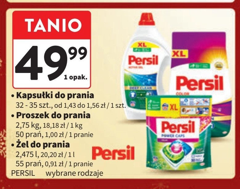 Kapsułki do prania color deep clean promocja