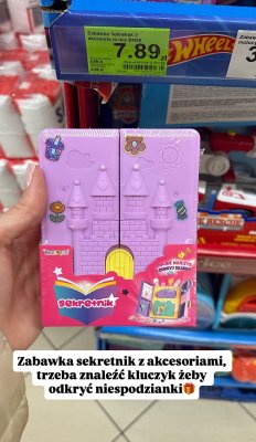 Zabawka sekretnik z akcesoriami BN25 promocja w Dino