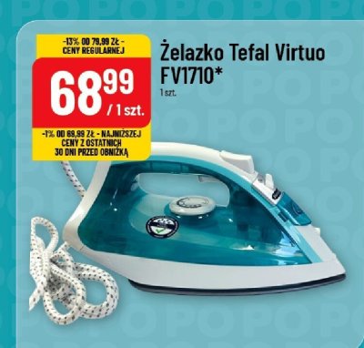 Żelazko Tefal Virtuo FV1710 promocja w POLOmarket