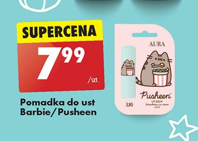 Pomadka pusheen AURA COSMETICS promocja