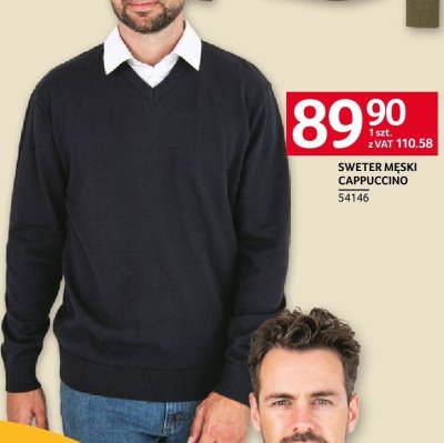 Sweter m臋ski promocja w Selgros