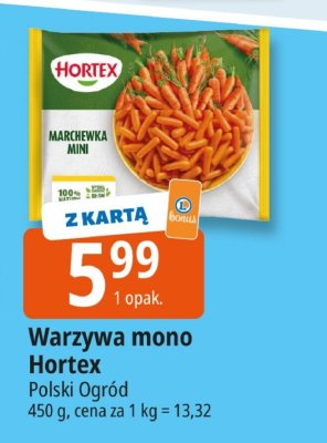 Warzywa mono Hortex Polski Ogród promocja w Leclerc