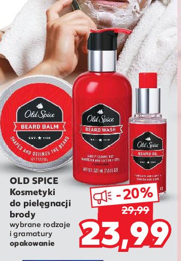 Olejek do brody Old spice promocja