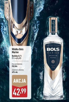 Wódka Bols Marine promocja w Aldi