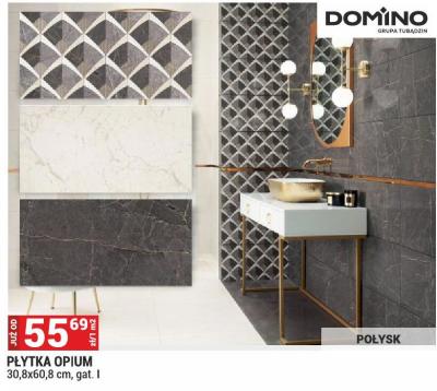 Płytka OPIUM DOMINO 30,8x60,8 cm, gat. I promocja w Merkury Market