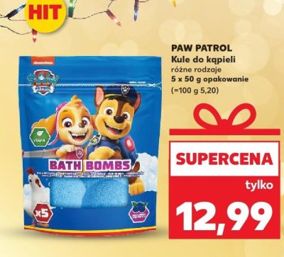 Kule do kąpieli różne rodzaje 5 x 50 g promocja w Kaufland