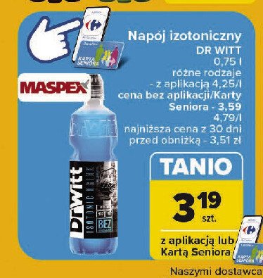 Napój multiwitamina Dr witt promocja