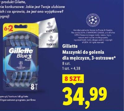 Maszynki do golenia, 3-ostrzowe, 8 szt. promocja w Lidl