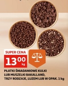 Płatki kulki czekoladowe Bakalland promocja