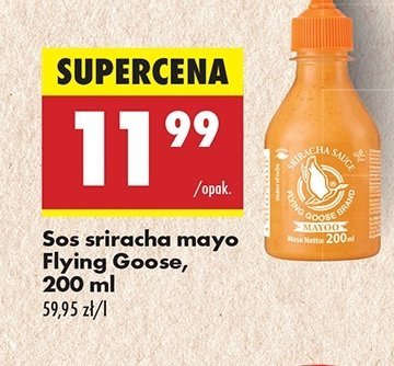 Sos sriracha mayoo kremowy chili Flying goose promocja