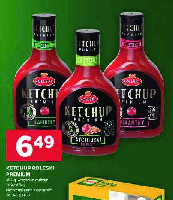 Ketchup premium sycylijski Roleski promocja