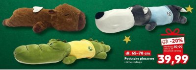Poduszka pluszowa różne rodzaje promocja w Kaufland