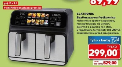 Frytkownica beztłuszczowa 8 l Clatronic promocja