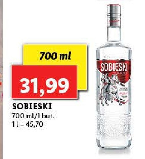 Wódka Sobieski vodka promocja