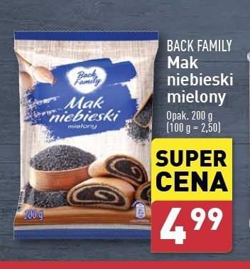 Mak niebieski mielony promocja