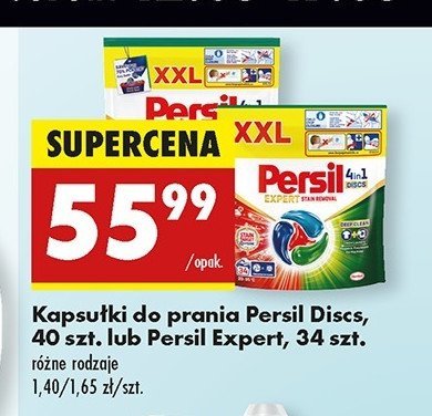 Kapsu艂ki do prania duo-caps Persil expert promocja