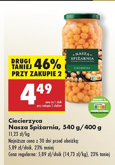 Ciecierzyca Nasza spiżarnia promocja