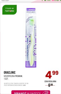 Szczoteczka do zębów premium 1 szt. ORACLINIC promocja w Drogerie Natura