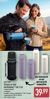 Termos ze stali nierdzewnej 1 lub 2 szt. promocja w Aldi