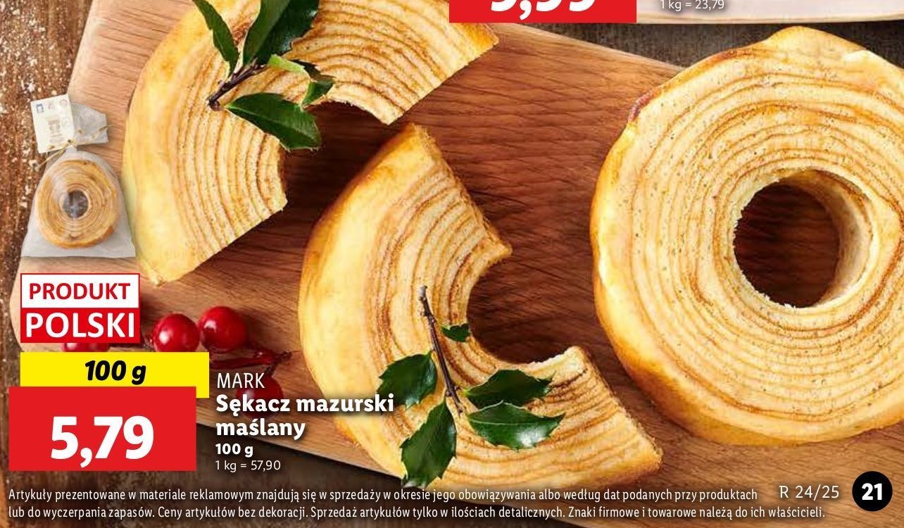 Sękacz mazurski Mark promocja