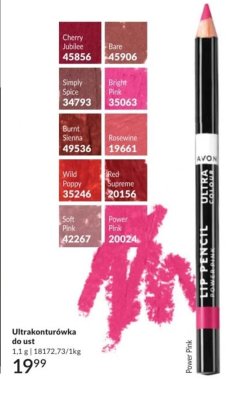 Ultrakonturówka do ust Power Pink promocja w AVON
