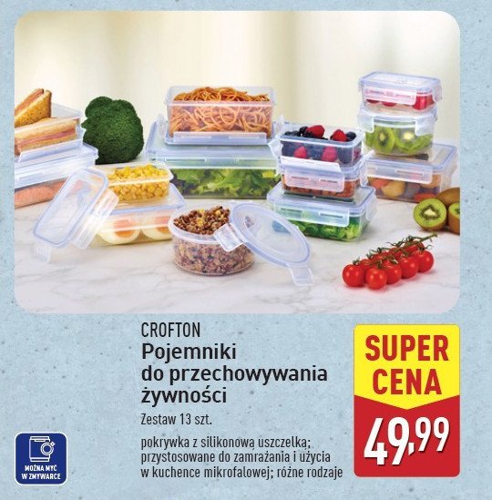 Zestaw pojemników na żywnośc promocja